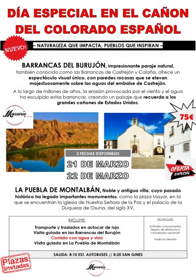 DIA ESPECIAL EN EL CAÑON DEL COLORADO ESPAÑOL