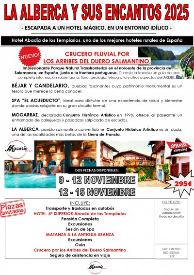 LA ALBERCA 2025